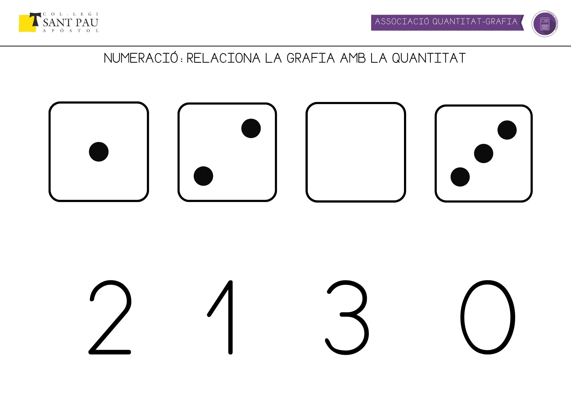 relaciona quantitat grafia