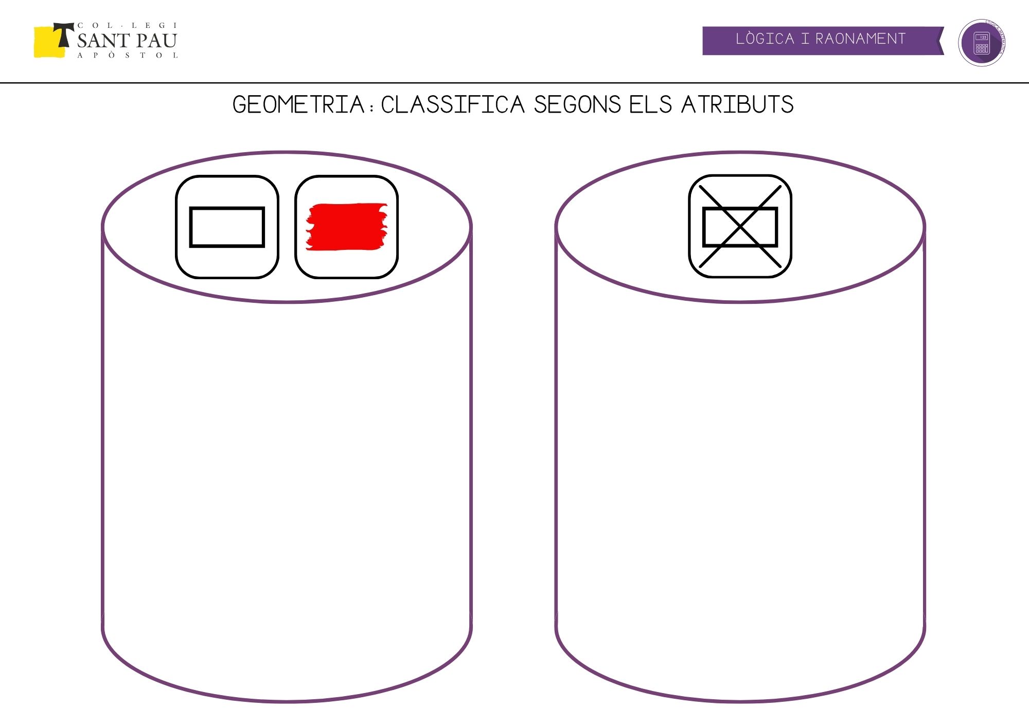 Diferencia entre rectangle vermell i no rectangle<