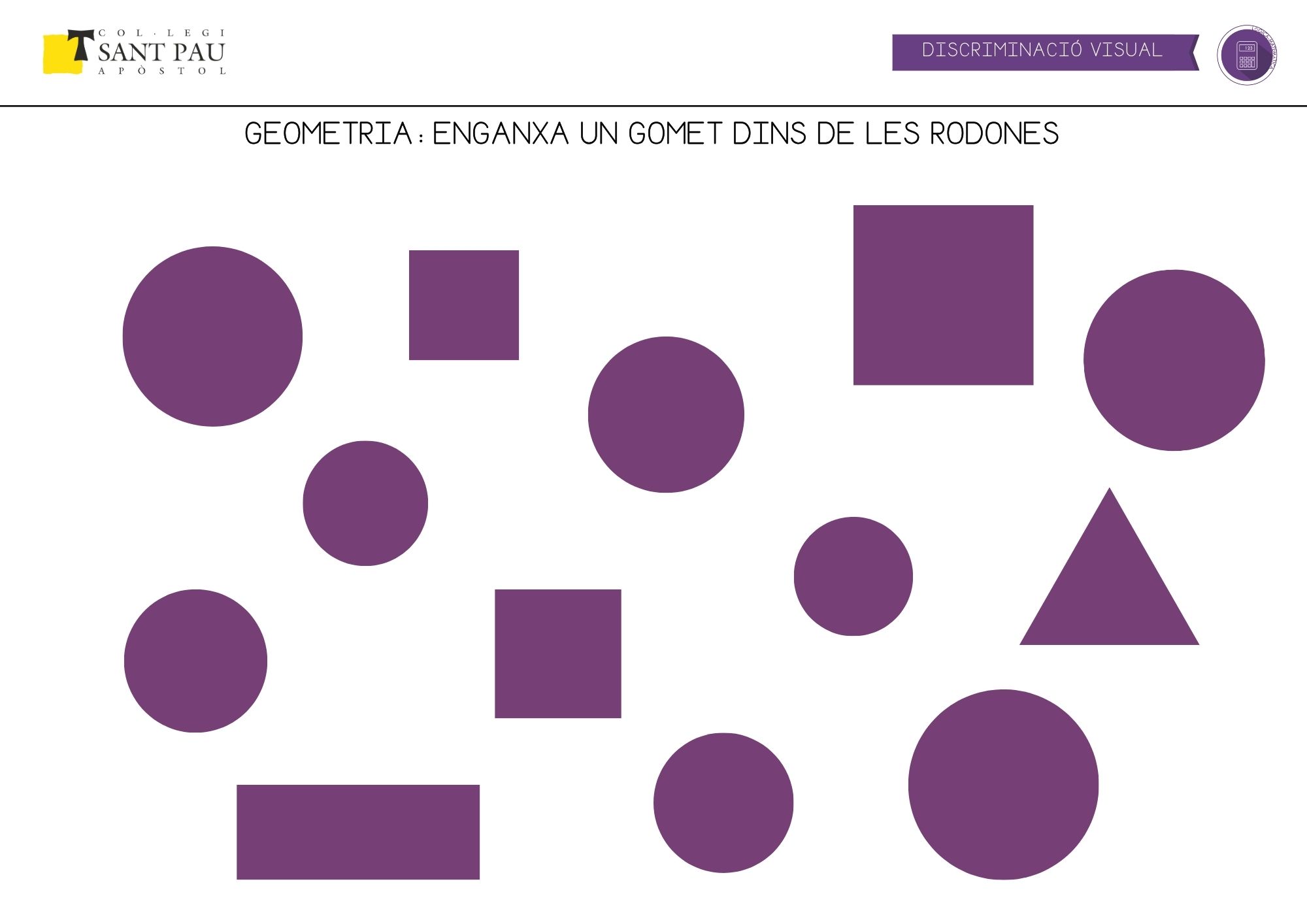 identifica les imatges rodones