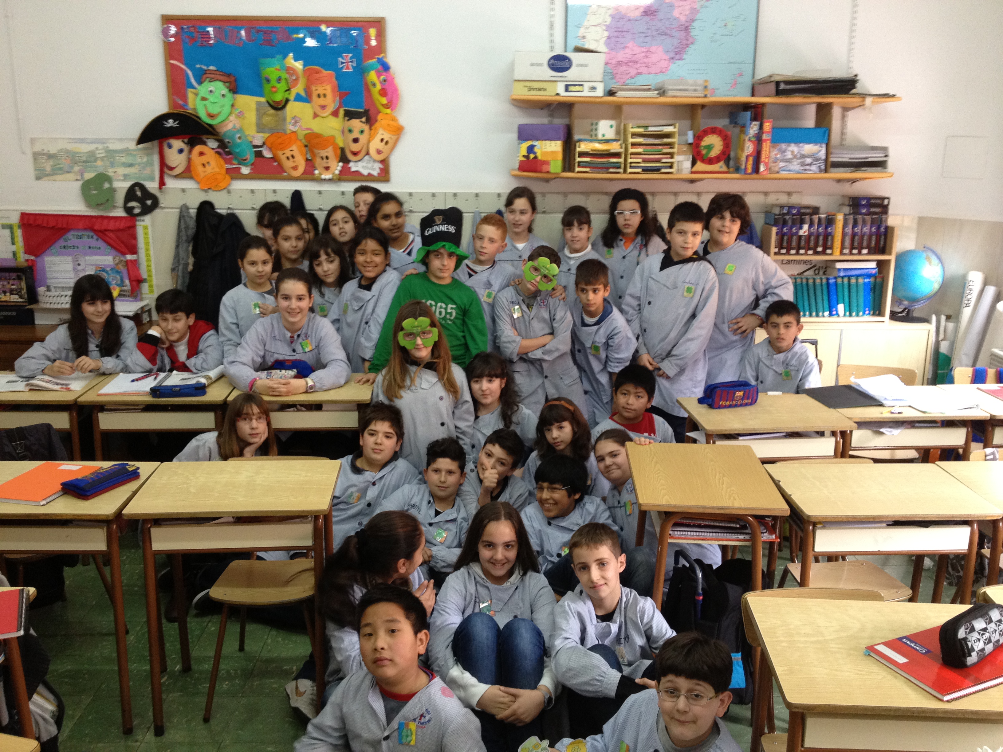 We also celebrate St. Patrick together.