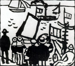 Raoul Dufy, Las regatas