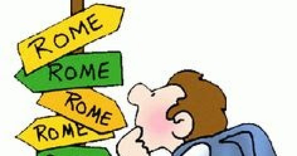  Tots els camins porten a Roma?