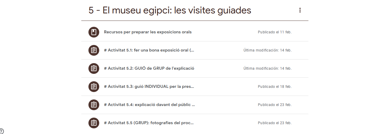 Museu Egipci - Bloc 5